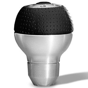 MOMO AUTOMOTIVE ACCESSORIES #ALUAIR Race Airleather Shift Kn ob Airleather Brush Alum