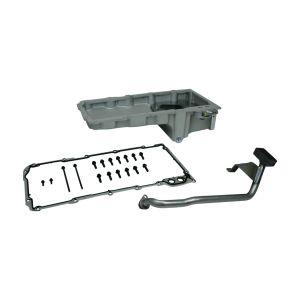 MOROSO #20105 GM LS Swap Oil Pan Kit Cast Aluminum