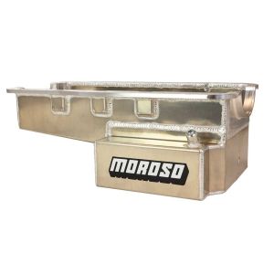 MOROSO #20537 SBF Alm. Road Race Oil Pan Front Sump 289-302