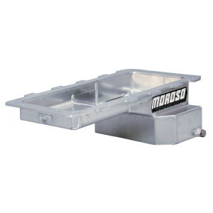 MOROSO #20555 Ford 4.6/5.4L Fab. Alum. Oil Pan w/Kick-Out Sump