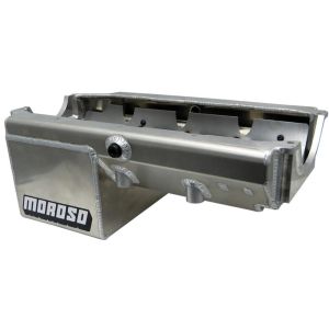 MOROSO #21234 8qt Oil Pan - Alm - SBC Drag Race