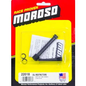 MOROSO #22018 Oil Restrictors - SBC Dart SHP Block