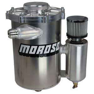 MOROSO #22612 Dry Sump Tank - 5qtrs 7in Diameter - 13in Tall