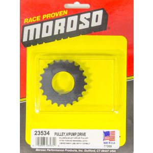 MOROSO #23534 Vacuum Pump Drive Pulley 22T- Radius Tooth