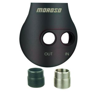 MOROSO #23766 Large Dia. Billet Oil Filter Mount