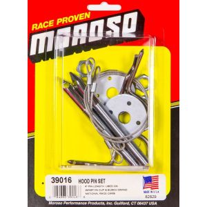 MOROSO #39016 Hood Pin Kit O/T 4in