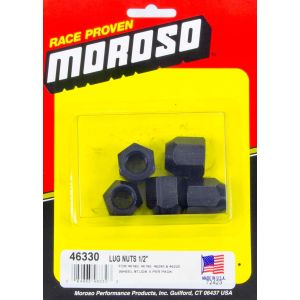 MOROSO #46330 1/2-20 Lug Nuts (5pk)