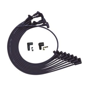 MOROSO #51025 Ultra Plug Wire Set SBC Over V/C Black