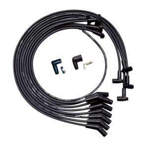 MOROSO #51030 Ultra Plug Wire Set SBC Under V/C Black