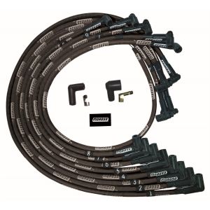 MOROSO #51528 Ultra Plug Wire Set SBC Under V/C Black