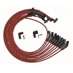MOROSO #52045 Ultra Plug Wire Set BBC Under V/C Red