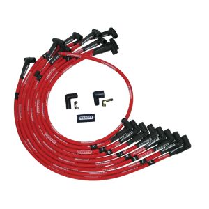 MOROSO #52525 Ultra Plug Wire Set SBC Over V/C Red