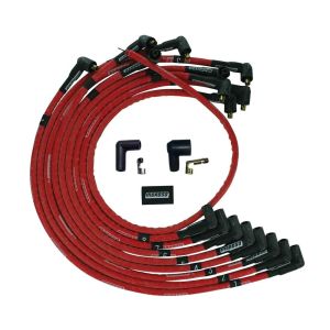 MOROSO #52526 Ultra Plug Wire Set SBC Over V/C Red