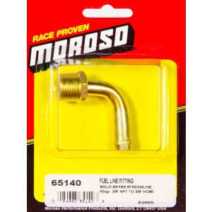 MOROSO #65140 3/8npt-3/8in. Fuel Fitting