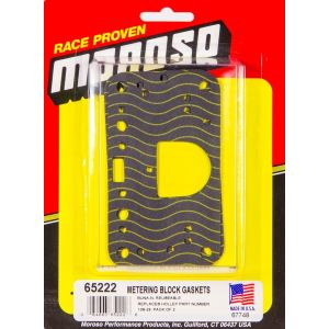 MOROSO #65222 Neoprene Holley Gaskets