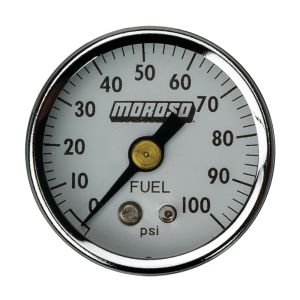 MOROSO #65374 Fuel Pressure Gauge - 0-100psi