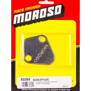 MOROSO #65394 Bb Chevy F.P. Block-Off