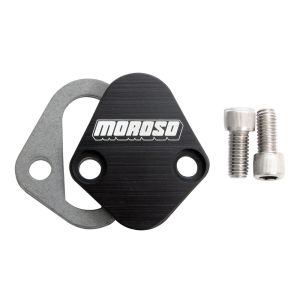 MOROSO #65396 Fuel Pump Plate - Billet BBC- Ford & Mopar