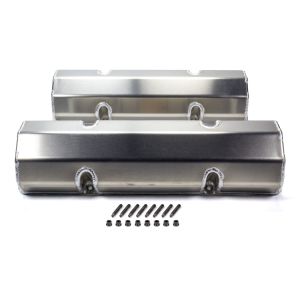 MOROSO #68328 SBC Billet Rail Valve Covers w/o Logo