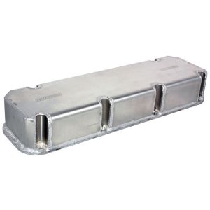 MOROSO #68349 BBF Billet Rail Valve Covers - 3.5in Tall