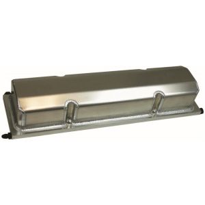 MOROSO #68360 SBC Valve Cover Set w/ Oilers Non-Logoed