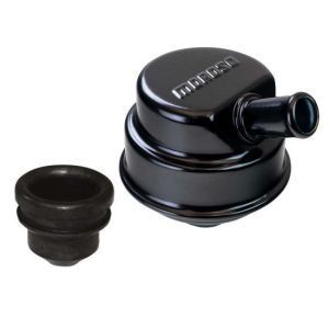 MOROSO #68782 Oil Separator Breather Black P/C