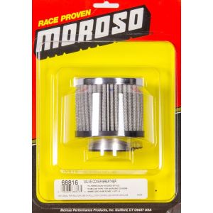 MOROSO #68816 Chrome V. Cvr Breathers