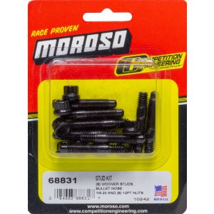 MOROSO #68831 Stud Kit - Valve Cover 8pk w/12pt Nuts 1/4-20
