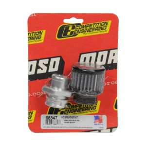 MOROSO #68847 Valve Cover Breather Kit GM LS w/OEM Double Tab