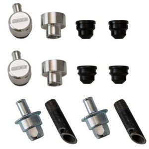 MOROSO #68866 Crankcase Evac System w/ Billet Push-In Breathers