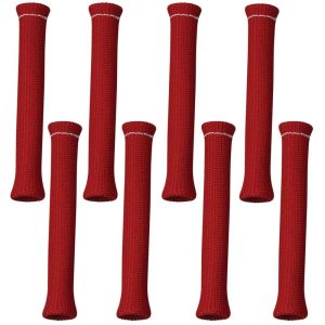 MOROSO #71972 Spk Plug Boot Protectors High Temp Red 8-Pack