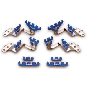 MOROSO #72140 Blue Wire Loom Kit For SBC Center Bolt V/C