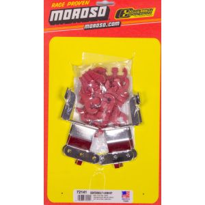 MOROSO #72141 Red Wire Loom Kit For SBC Center Bolt V/C