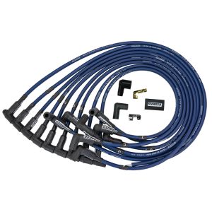 MOROSO #73669 Ultra 40 Plug Wire Set BBC HEI - Blue