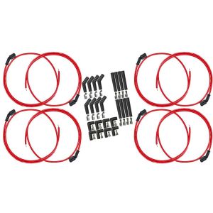 MOROSO #73751 Ultra 350 Plug Wire Set - Red LS