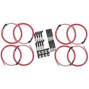 MOROSO #73752 Ultra 40 Plug Wire Set - Red LS