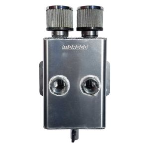 MOROSO #85391 Breather Tank w/2 16an ORB Inlets w/2 Breathers