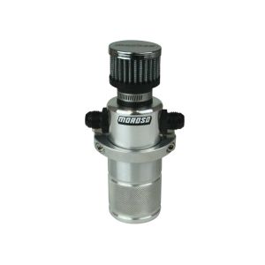 MOROSO #85396 Compact Breather Tank Billet Alm. Polished