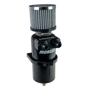MOROSO #85414 Breather Tank/Catch Can Dual Inlet 8AN Male