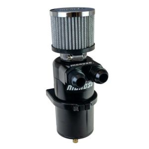 MOROSO #85416 Breather Tank/Catch Can Dual Inlet 12AN Male