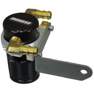 MOROSO #85697 Air/Oil Separator Dodge Challenger w/Shaker Hood
