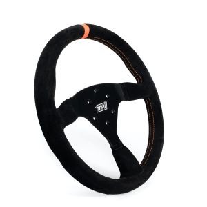 MPI USA #MPI-F2-14 Track Day Steering Wheel 14in Flat Suede