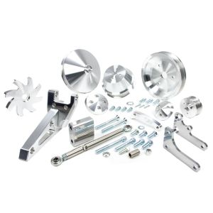 MARCH PERFORMANCE #20450 Bracket Kit SBC Outside Mount