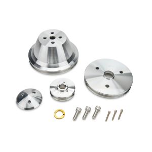 MARCH PERFORMANCE #6010 SB Chevy Pulley Set