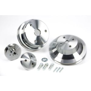 MARCH PERFORMANCE #6070 Sb Chevy 3 Pc Pulley Set