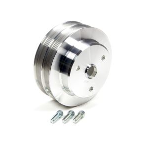 MARCH PERFORMANCE #6381 Crank Pulley SBC LWP Serpentine Conversion