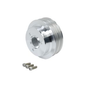 MARCH PERFORMANCE #7331 BBC Crank Pulley Natural Serpentine