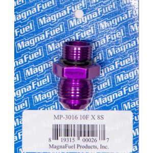 MAGNAFUEL/MAGNAFLOW FUEL SYSTEMS #MP-3016 #10 to #8 O-Ring Male Adapter Fitting
