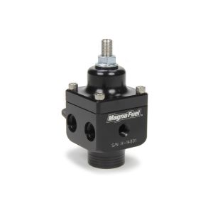 MAGNAFUEL/MAGNAFLOW FUEL SYSTEMS #MP-9433-BLK 4-Port Fuel Regulator Black