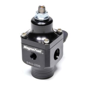 MAGNAFUEL/MAGNAFLOW FUEL SYSTEMS #MP-9633-BLK 2-Port Fuel Regulator w/ #10an Inlet/#6an Outlets
